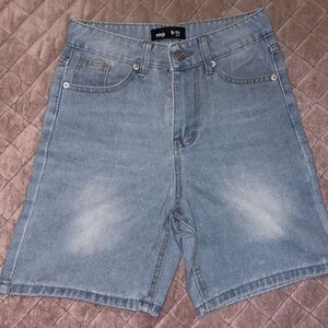 NWOT Light Blue Denim youth Shorts